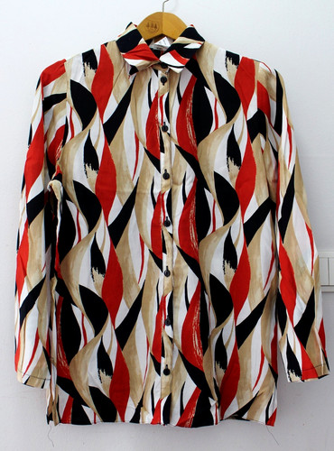 Edle vintage hemdbluse bunt - edle,